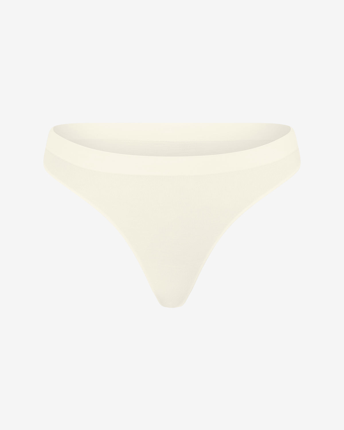 Seamless Bamboo Thong | Vanilla