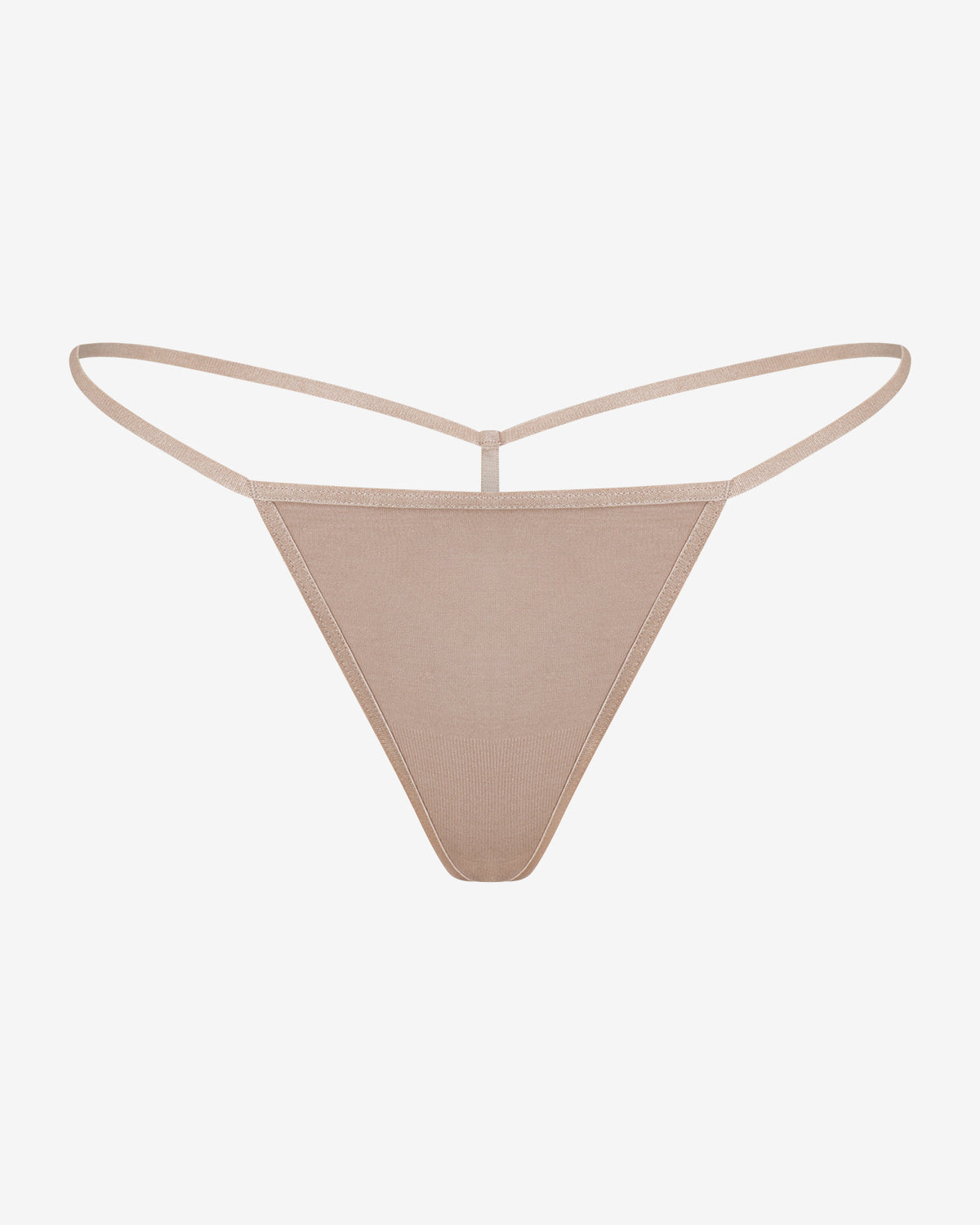 Seamless Bamboo T-String | Sand