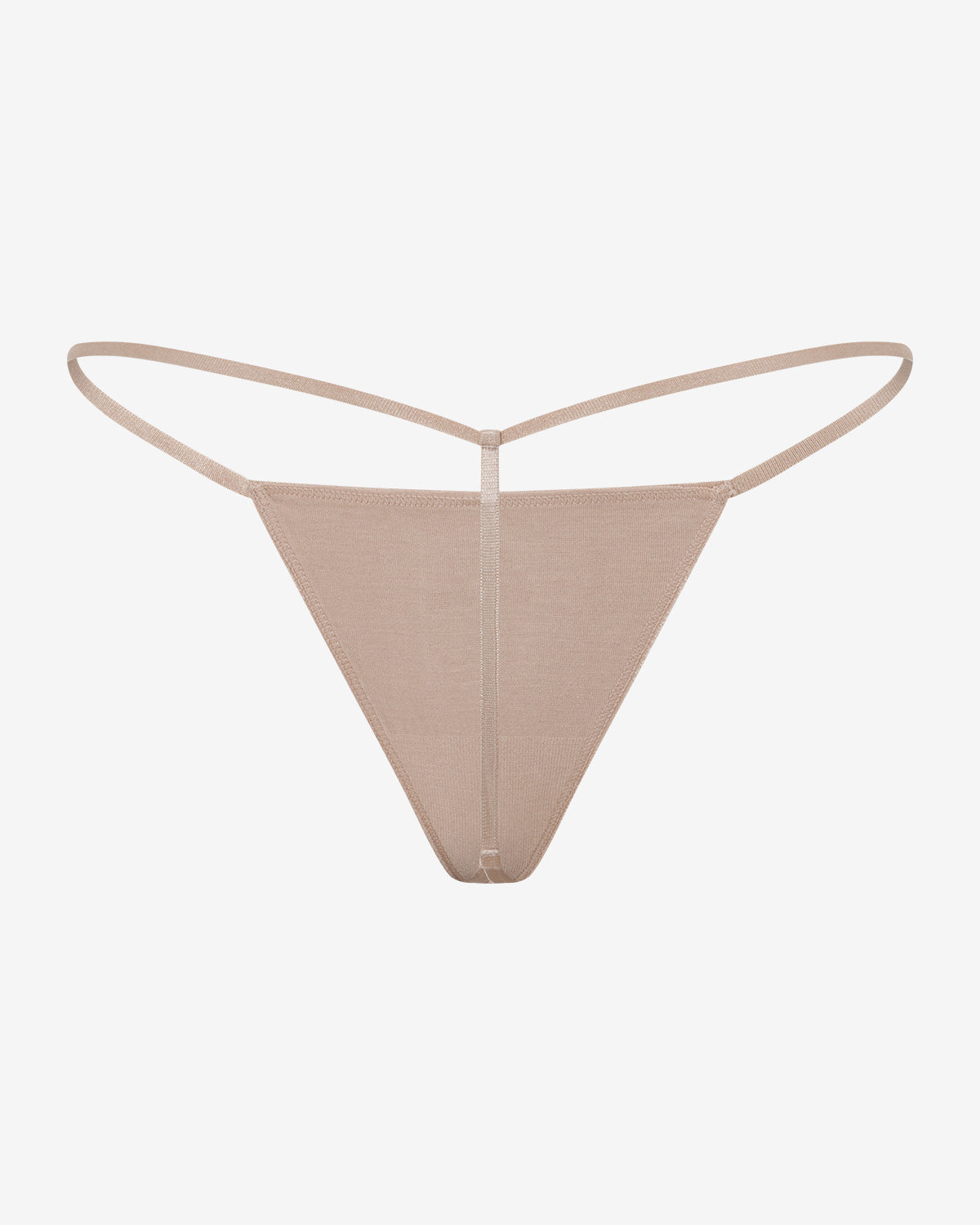 Seamless Bamboo T-String | Sand