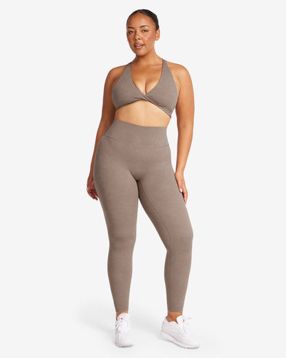 Fade Scrunch Leggings | Mocha