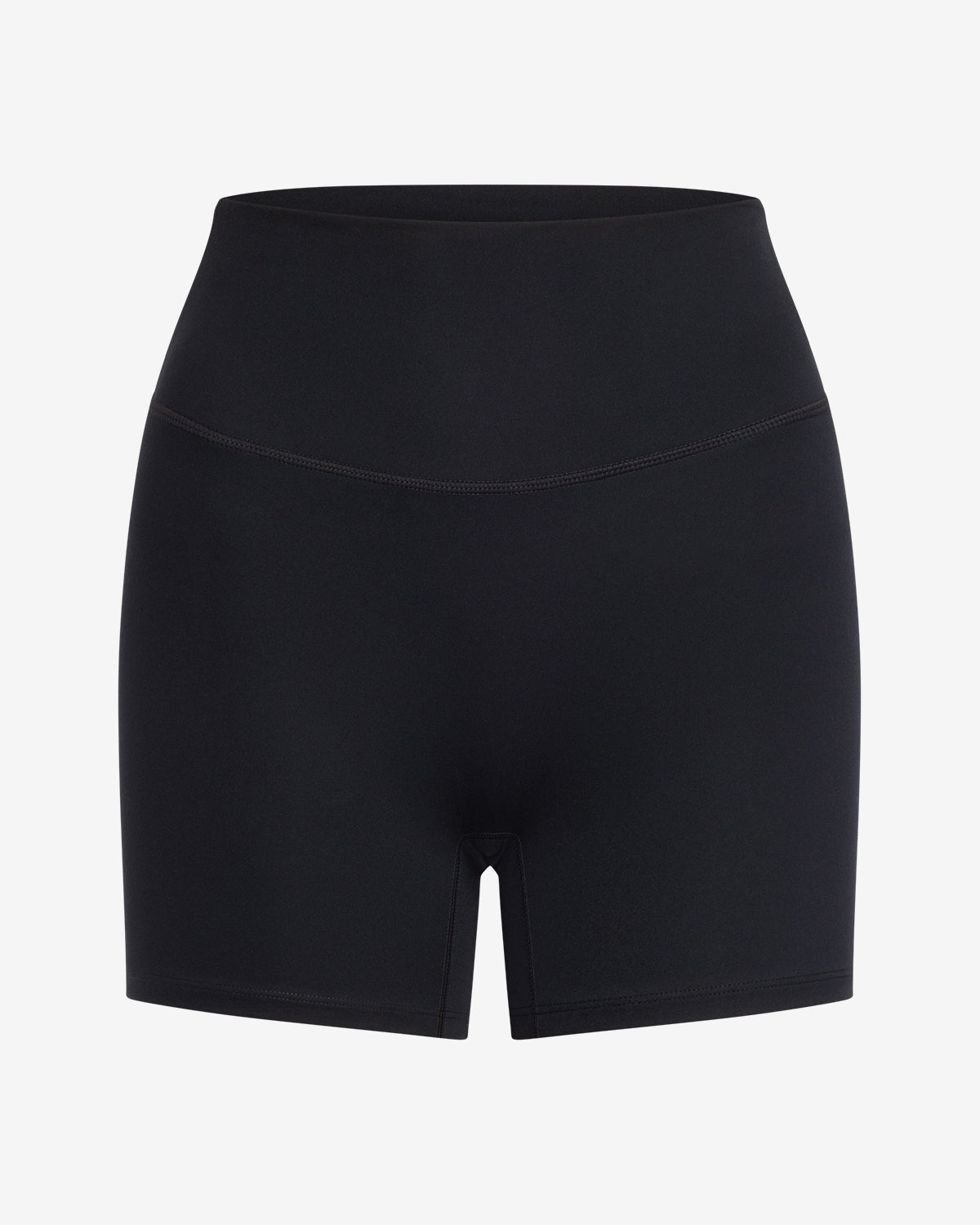 Serenity Scrunch Shorts 4" | Black